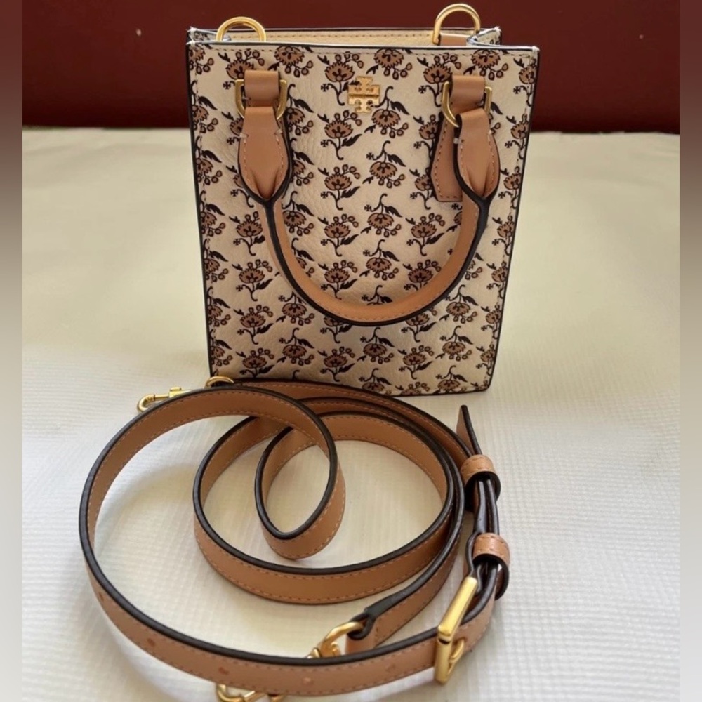 Tory Burch Blake Mini Shopper Tote Crossbody Purse